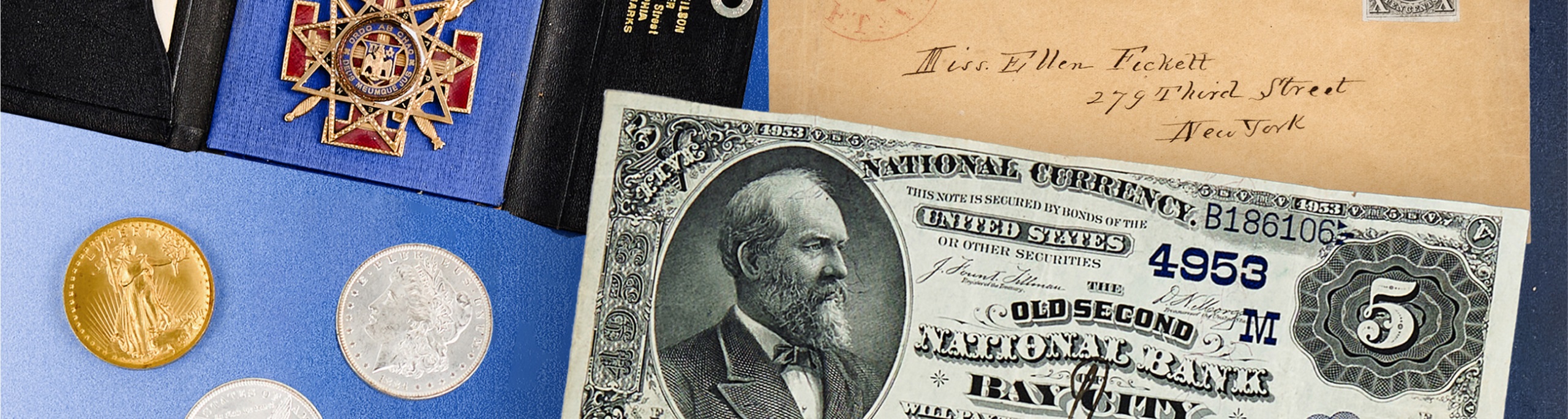 Coins, Stamps, Bank Notes & Collectibles