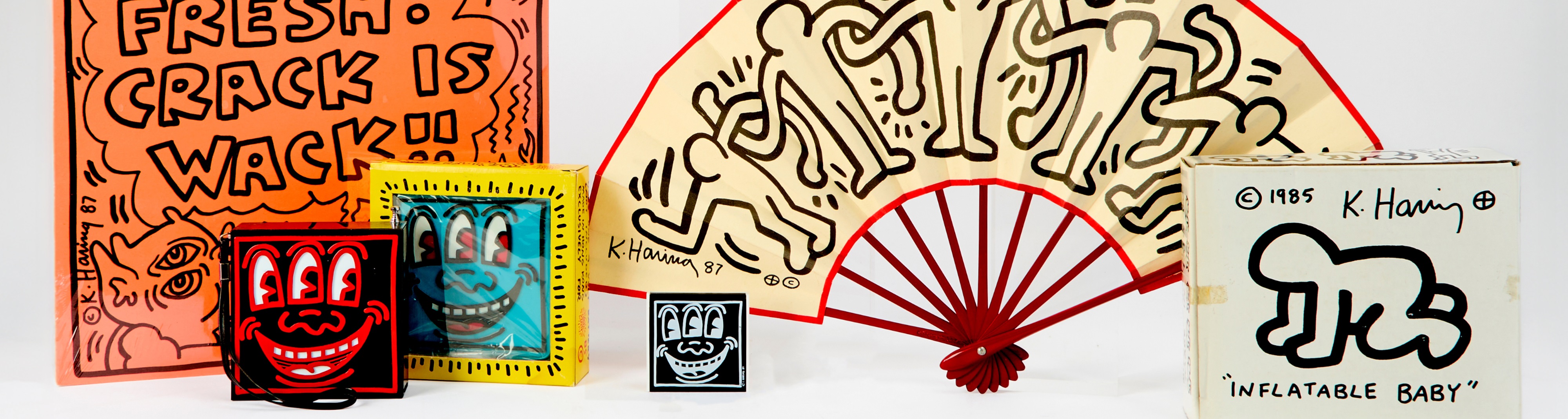 '80s New York Featuring the Keith Haring Pop Shop Collection of Julia Markus 