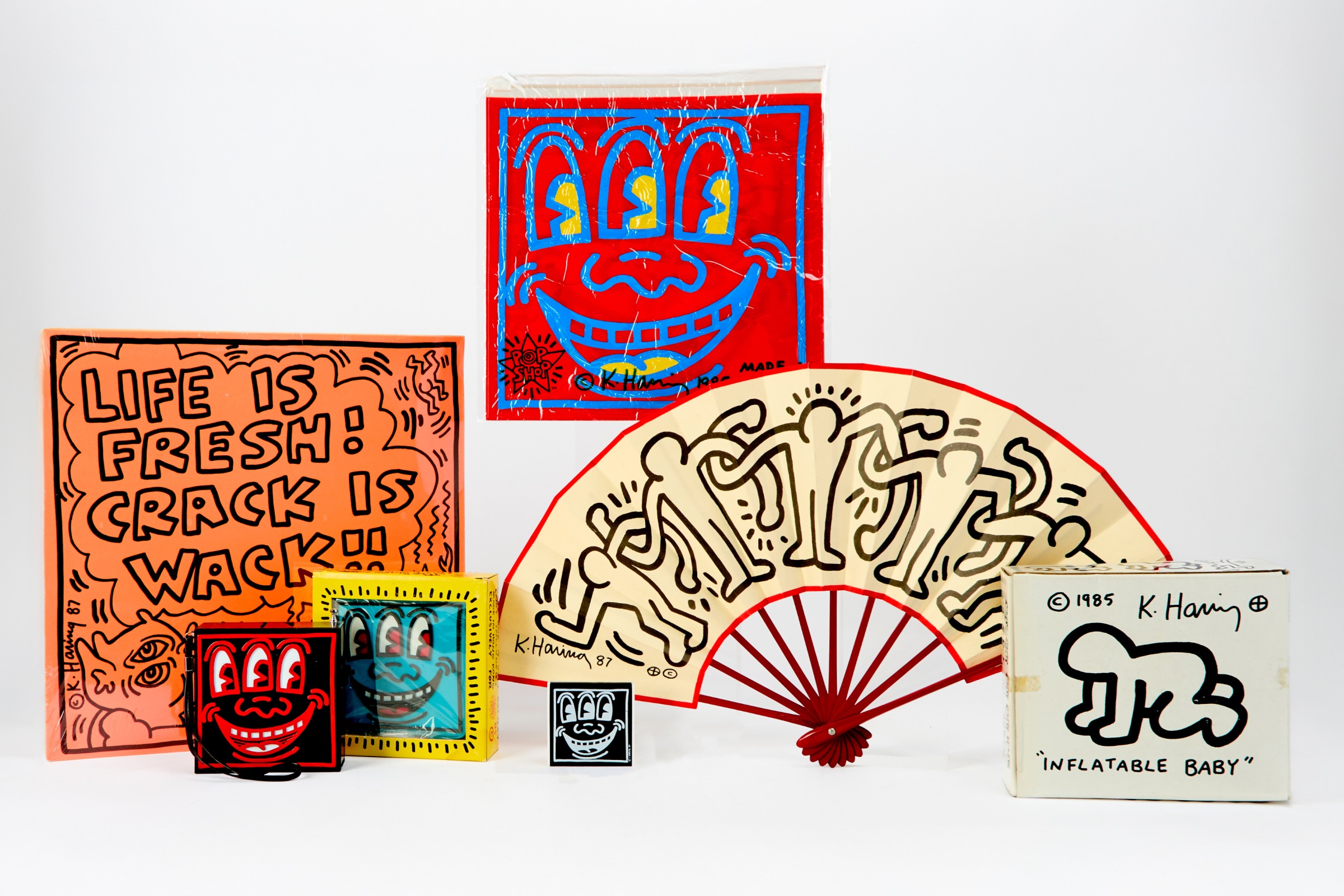 '80s New York Featuring the Keith Haring Pop Shop Collection of Julia Markus 