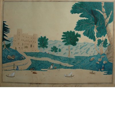 Lot 4 - Louisa C. Griffin American, 1810-1905 Lulworth...
