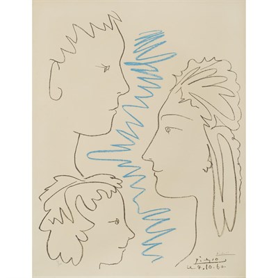 Lot 138 - After Pablo Picasso ART ET SOLIDARITE (C. 197)...