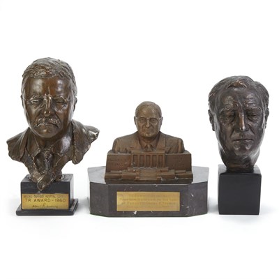 Lot 278 - Group of Presidential Portrait Busts Including...