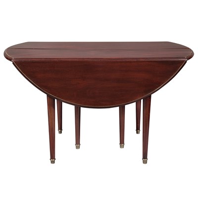 Lot 157 - Louis XVI Style Brass Mounted Mahogany...