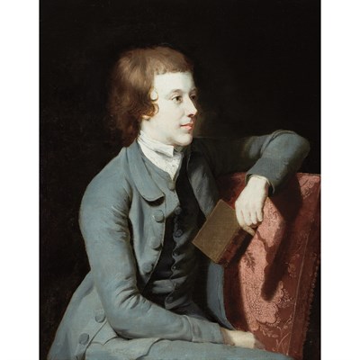 Lot 18 - School of Sir Joshua Reynolds Young Man...