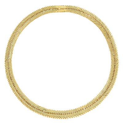Lot 380 - Gold Necklace, Van Cleef & Arpels, France