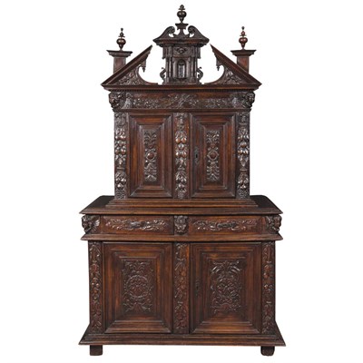 Lot 167 - French Walnut Cabinet Partially 17th century...