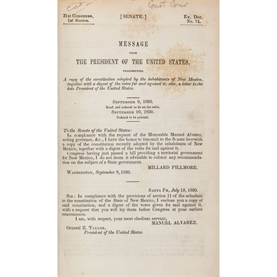 Lot 103 - [NEW MEXICO] Group of territorial and related...