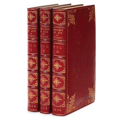 Lot 525 - DICKENS, CHARLES Sketches by "Boz,"...