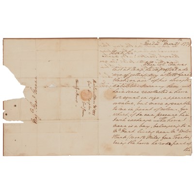 Lot 264 - WASHINGTON, GEORGE Autograph letter signed to...