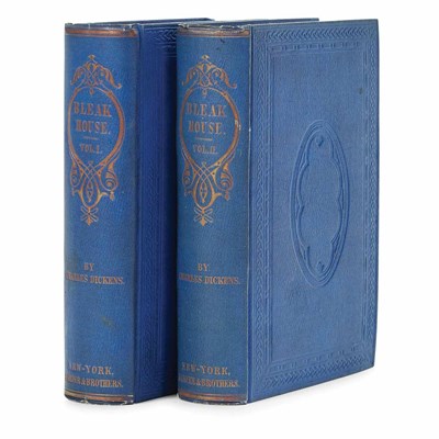 Lot 545 - DICKENS, CHARLES Bleak House. New York: Harper...