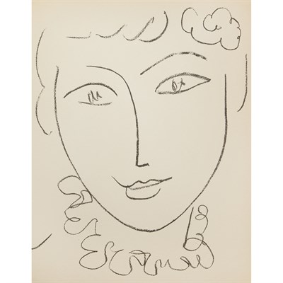 Lot 608 - MATISSE, HENRI Portraits. Monte Carlo: Andre...