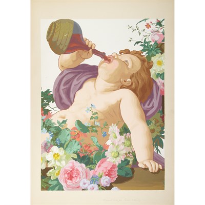Lot 582 - [WALLPAPER] DESFOSSE, JULES. [Caption...