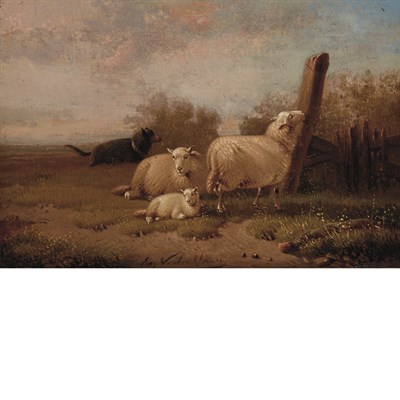 Lot 1 - Eugene Verboeckhoven Belgian, 1799-1881...