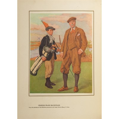 Lot 578 - [GOLF] MACDONALD, CHARLES. Scotland's Gift:...