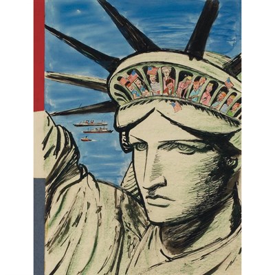 Lot 569 - [ILLUSTRATION ART] BROWN, HARRY. Group of...