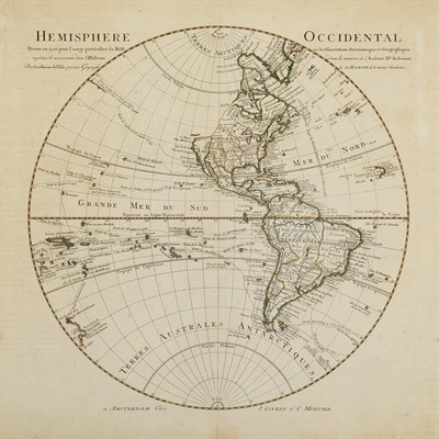 Lot 319 - [MAPS] DELISLE, GUILLAUME. Group of three hand-...