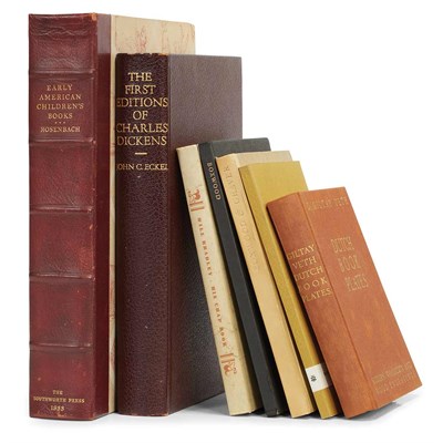 Lot 585 - [BIBLIOGRAPHY] Group of seven volumes...