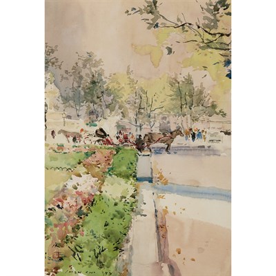Lot 115 - Chen Chi American/Chinese 1912-2005 Waiting...