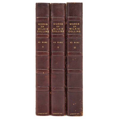 Lot 368 - COLLINS, WILKIE No Name. London: Sampson Low,...