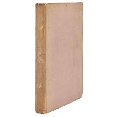 Lot 443 - WILDE, OSCAR A Woman of No Importance. London:...
