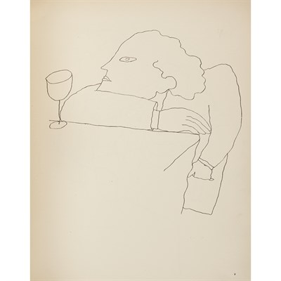 Lot 227 - COCTEAU, JEAN Dessins. Paris: Librarie Stock,...