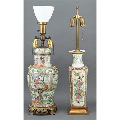 Lot 115 - Chinese Export Porcelain Famille Rose Vase...