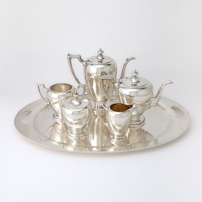 Lot 1168 - Reed & Barton Sterling Tea and Coffee Service