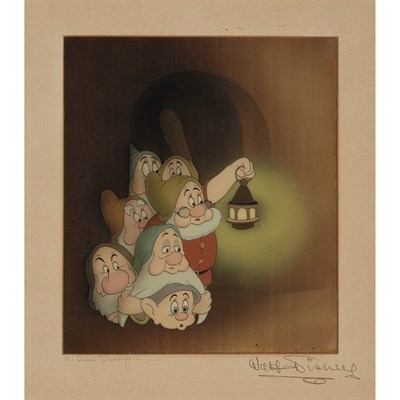 Lot 462 - [ANIMATION ART] The Seven Dwarfs. Disney...