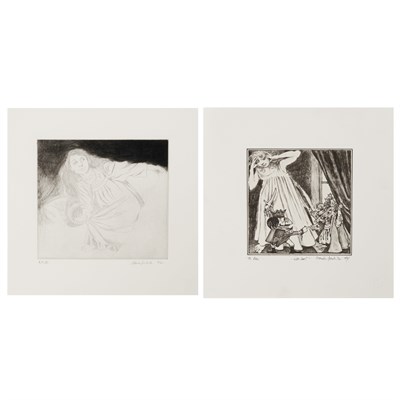 Lot 471 - SENDAK, MAURICE Ida, framed etching with...