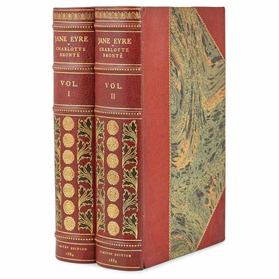 Lot 349 - [FINE BINDINGS] BRONTE, CHARLOTTE. Jane Eyre....