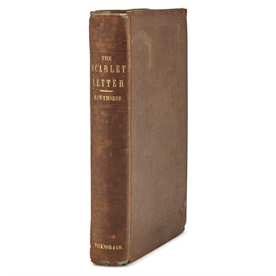 Lot 402 - HAWTHORNE, NATHANIEL The Scarlet Letter, a...
