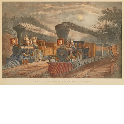 Lot 95 - Currier & Ives, publishers AMERICAN EXPRESS...