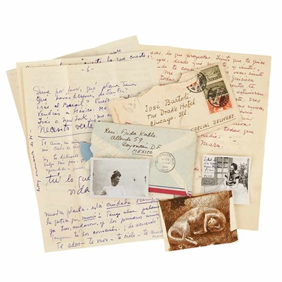 Lot 231 - KAHLO, FRIDA An important unpublished archive...