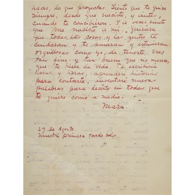 Lot 231 - KAHLO, FRIDA An important unpublished archive...