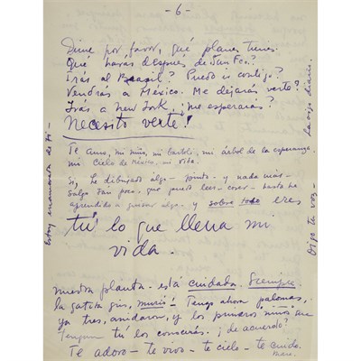 Lot 231 - KAHLO, FRIDA An important unpublished archive...