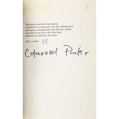 Lot 248 - [SIGNED BOOKS - MODERN THEATER] Group of four...