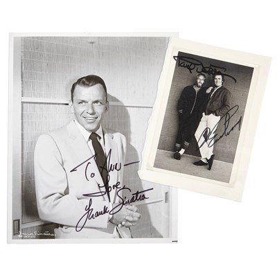 Lot 252 - [HOLLYWOOD] Collection of autographed material...