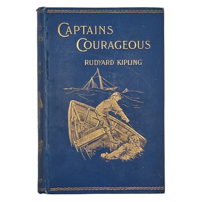 Lot 415 - KIPLING, RUDYARD. Captains Courageous: A Story...