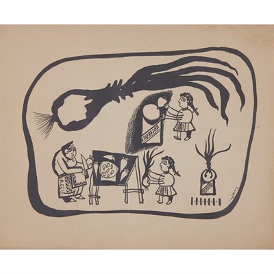 Lot 467 - [RUSSIAN-HEBRAICA] MARGOLIN, MIRIAM. [Title in...