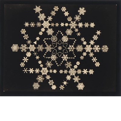 Lot 521 - BENTLEY, WILSON A. (1865-1931) Snowflake...