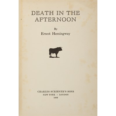 Lot 408 - HEMINGWAY, ERNEST A Hemingway miscellany, of...