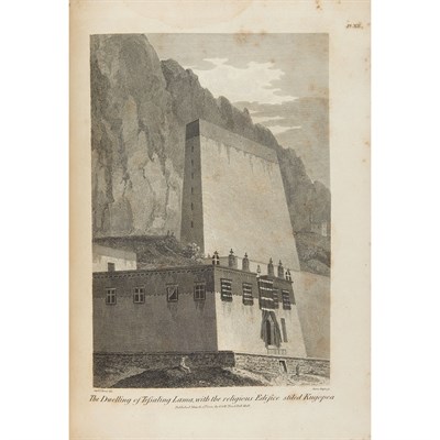 Lot 312 - [TIBET] TURNER, SAMUEL. An Account of an...
