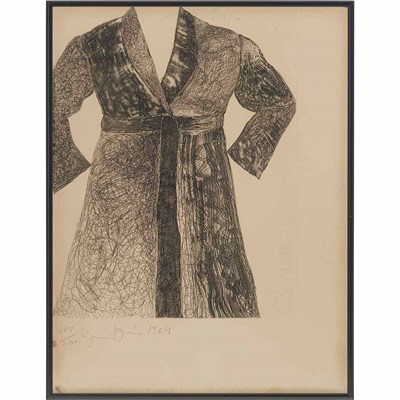Lot 190 - Jim Dine (b. 1935) BATHROBE (GALERIE MIKRO 26)...