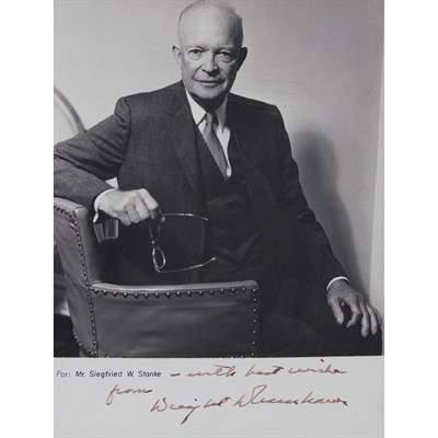 Lot 291 - [PRESIDENTIAL AUTOGRAPHS] EISENHOWER, DWIGHT....