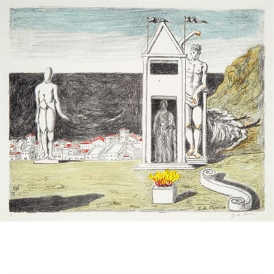 Lot 188 - Giorgio de Chirico (1888-1978) LA SPONDA...