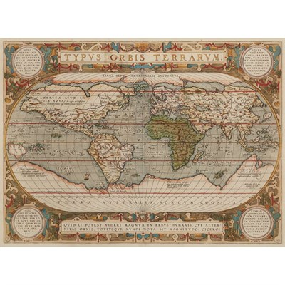 Lot 324 - [MAPS - WORLD] ORTELIUS, ABRAHAM. Typus Orbis...