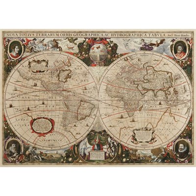 Lot 325 - [MAPS - WORLD] HONDIUS, HENRICUS. Nova Totius...