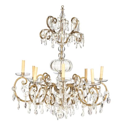 Lot 484 - Murano Gilt-Metal and Hand-Blown Glass...
