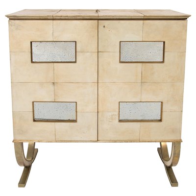 Lot 369 - 20th Century Design Bar Cabinet Lacquered goat...