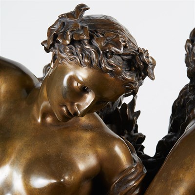 Lot 18 - Jean-Baptiste Carpeaux French, 1827-1875 Les...